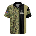 US Navy Submarine Aloha Shirt – Patriotic Veteran Gift Beach Shirt