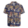 Back to 1777 Hawaiian Shirt, Patriotic USA Celebration Aloha Shirt dichj