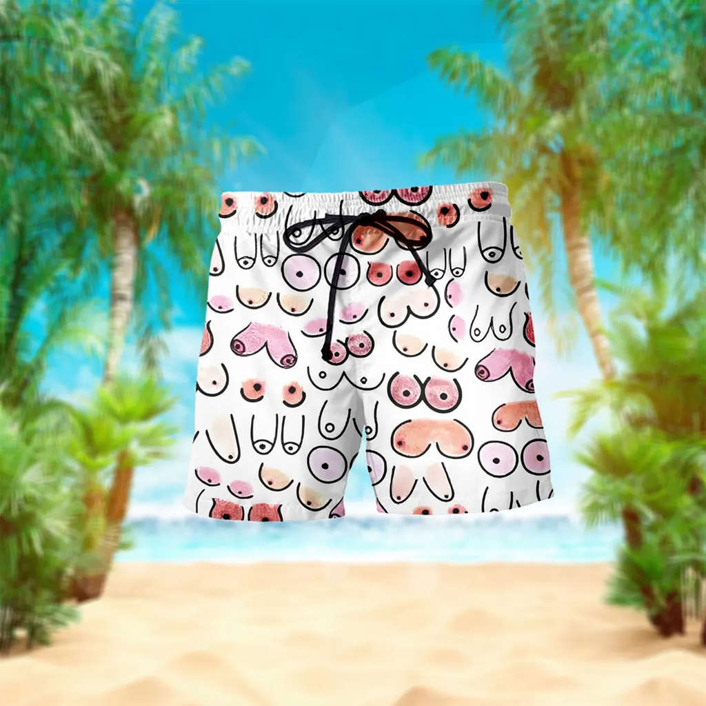 Novelty Funny Hawaiian Shirt,Tropical Beach Party Aloha Shirt Gift