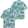 Funny Retro Alien Hawaiian Shirt UFO Aloha Button Down Summer Beach Outfit That Stands Out